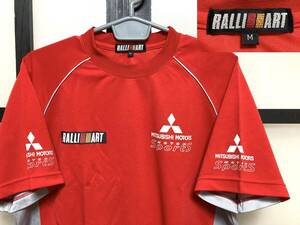 三菱自動車 ラリーアート ポリエステルT シャツ / MITSUBISHI MOTORS RALLIART T-Shirt Vintage