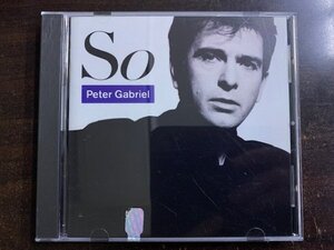 ピーター・ガブリエル PETER GABRIEL / SO ジェネシス 輸入盤 GEFFEN 720642408827