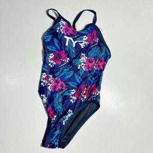 TYR ティア 花柄 競泳水着 スイムウェア レディース 女性用Mサイズ