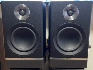 TANNOY　ブックシェルフ型スピーカー　ブラックPLATINUM　B6 B　ペア　程度良好