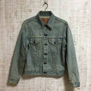 A437◇Levi’s｜リーバイス　デニムジャケット　デニムブルー　サイズS