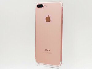 ◇ジャンク【au/Apple】iPhone 7 Plus 128GB SIMロック解除済 MN6J2J/A スマートフォン ローズゴールド