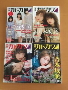 ★ 乃木坂４６ 総力特集 4冊セット 別冊カドカワ 白石麻衣 七瀬七瀬 深川麻衣 桜井玲香 生田絵梨花 与田祐希 久保史緒里