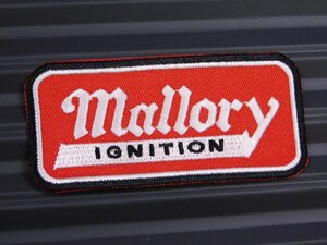 ◆送料\110◆【Mallory IGNITION・マロリーイグニッション】※《アイロン刺繍ワッペン》　アメリカン雑貨　刺繍ワッペン　アイロンワッペン