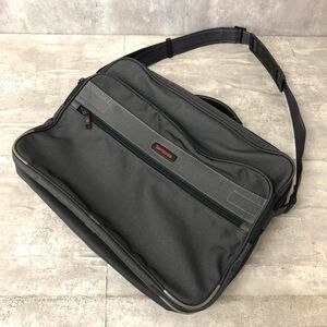 Samsonite サムソナイト ビジネスバッグ 2way A4 ショルダーベルト グレー