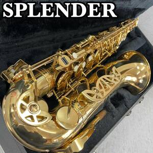 Splendor　スプレンダー　テナーサックス Tenor　SAXPHONE 管楽器　ラッカー　ハードケース　TAIWAN 台湾製　初心者　入門用におすすめ