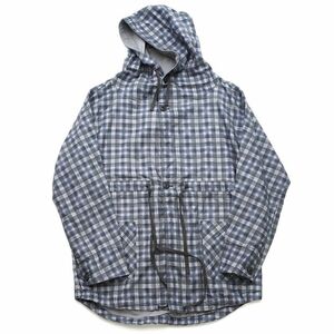 H02215 新品 20SS nonnative/ジャケット 【サイズ：1】 GRAY TROOPER SMOCK COTTON TWILL PLAID PRINT コート ノンネイティブ