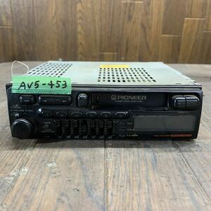 AV5-453 激安 カーステレオ Carrozzeria Pioneer KEH-5200 OC006636 カセット テープデッキ アンプ 通電未確認 ジャンク