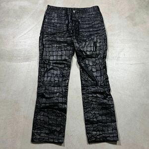 JUNYA WATANABE COMME des GARCONS 2016SS Archive Leather Pants rare 00s ジュンヤワタナベ コムデギャルソン アーカイブ レザーパンツ