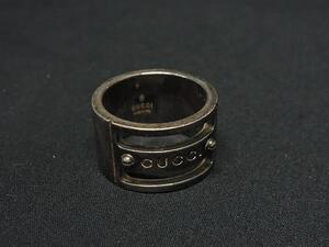 1円 GUCCI グッチ SV925 リング 指輪 アクセサリー 表記サイズ 10 (約10号) レディース シルバー系 FL2454