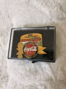 FIFAワールドカップ 2002茨城会場コカコーラピンバッジ(非売品)