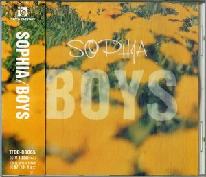 D00159094/CD/SOPHIA「Boys」