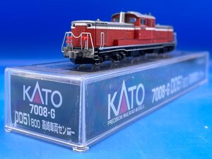 ☆4LK1606　Nゲージ　KATO　カトー　DD51 800　高崎車両センター　品番7008-G