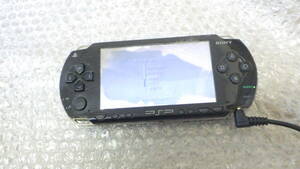 SONY　プレイステーションポータブル　PSP-1000　ブラック　初期化済み　ジャンク品②