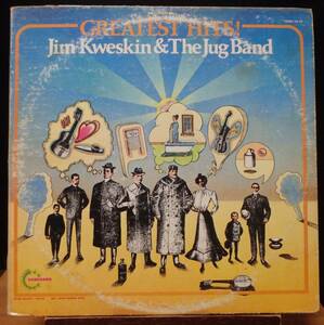 【CF155】JIM KWESKIN & THE JUG BAND「Greatest Hits!」(2LP), 70 US Original　★ジャグ・バンド/フォーク