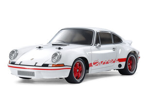 ☆★タミヤ　塗装済ボディ タイヤ&ホイル付☆ポルシェ911 カレラ RSR 2.8 白☆★新品