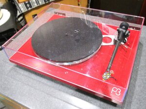 レコードプレーヤー レガ　REGA：Planar3 MK2 Red with Exact ※50HZ専用モデル