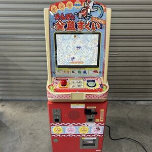 動作確認済み SEGA セガ キッズ屋台村 金魚すくい メダルゲーム アミューズメント メダル 100円硬貨 アーケードゲーム パレット発送