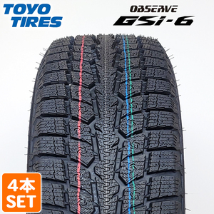 10月中旬入荷 【2023年製】 TOYO TIRES 225/60R18 100H OBSERVE GSi-6 オブザーブ トーヨー スタッドレス 冬タイヤ 4本セット