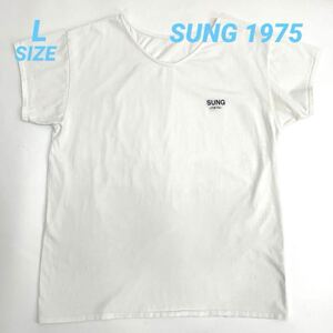 SUNG 1975 秋山成勲 半袖Tシャツ 夏 B8497