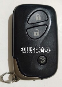 初期化済トヨタ レクサス純正3ボタンスマートキー 基盤番号271451−0310新品電池サービス⑩