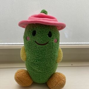 沖縄土産　ぬいぐるみ ゴーヤ　もこもこ　可愛い　ピンク