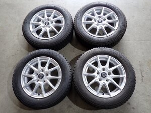 YS10429【送料無料185/65R15】GB5型 GB6型 フリードなどへ 2021年製 トーヨー GIZ2 中古スタッドレスセット ■15×6J 114.3/5H ET50■