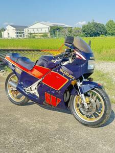 RGガンマ250 実動 書類付き 低走行 WaterWolf(検索 VT SR KR RZ バリオス PCX NSR NS GB CB ウルフ SL CM ZZR tw)