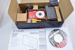 【ecoま】CASIO EXILIM EX-Z60 レッド コンパクトデジタルカメラ
