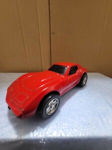 昭和当時物 昭和ブリキ トンカ　Tonka　ミニカー　シボレーコルベットスティングレー　Chevrolet　CORVETTE　C3 昭和レトロ　日本製