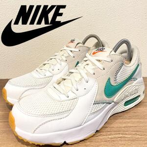 NIKE AIR MAX EXCEE ナイキ エア マックス エクシー グリーン ホワイト レディース DJ2003-100 ローカットスニーカー カジュアル 24cm 