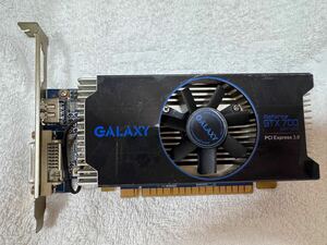 GALAXY GTX750 Ti PCI-E 2GB DDR5 グラフィックカードDVIx1 HDMIx1 補助電源不要