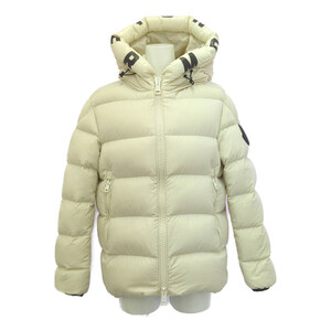 MONCLER モンクレール DUBOIS/デュボア・ダウンフード ロゴ ジャケット/E20914131585/2/ホワイト■544124