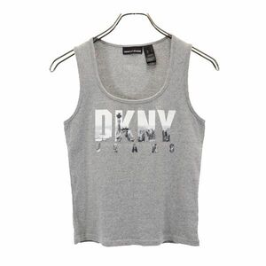 ダナキャランニューヨーク ジーンズ ノースリーブ タンクトップ S グレー系 DKNY DONNA KARAN NEW YORK JEANS レディース