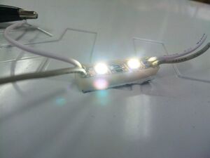 ☆彡１個￥200-！ＳＭＤ3528小型ＬＥＤモジュール!２pcs!ＤＣ12v!数量限定!!在庫限り!!