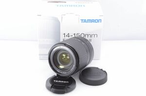 超美品★TAMRON タムロン 14-150mm F3.5-5.8 Di III ブラック マイクロフォーサーズ用 高倍率ズームレンズ★元箱付き R2778