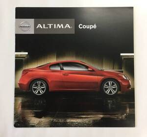 メキシコ仕様Altima Coupe アルティマクーペ・2012カタログ