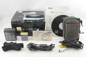 ニコン Nikon COOLPIX S6000 シルバー コンパクトデジタルカメラ #1269