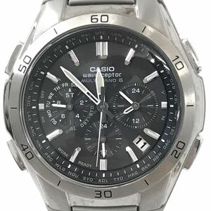 美品 CASIO カシオ WAVE CEPTOR ウェーブセプター マルチバンド6 腕時計 WVQ-M410DE-1A2 電波ソーラー タフソーラー カレンダー 動作確認済