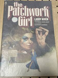 送料無料　ラリー・ニーヴン　直筆サイン・署名　パッチワーク・ガール　原書　the Patchwork Girl 大判ペーパーバック　初版　１９８０年