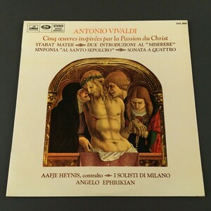 [e49]/ 仏盤 LP /『アントニオ・ヴィヴァルディ / Vivaldi / Cinq oeuvres inspirees par la Passion du Christ』/ CVC 2023