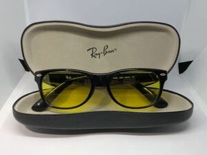 ★美品 希少★Ray-Banレイバン RB5184F 2000伊達眼鏡 木村拓哉モデル イエローレンズ*435