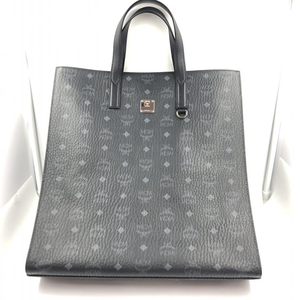 【中古】MCM ヴィセトス 2WAY ハンドバッグ ブラック [240024487466]