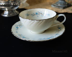 Lenox カップ＆ソーサー1客 1950年代 紅茶 カップ ソーサー シャンソン アメリカ Lenox コーヒー 食器 アンティーク ビンテージ