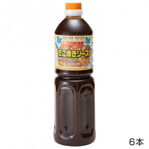 和泉食品　パロマたこ焼きソース(濃厚)　1000ml(6本) /a