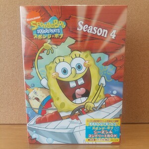 スポンジ・ボブ シーズン4 コンプリートBOX 3枚組[DVD] 未使用未開封 SpongeBob season4 NICKELODEON