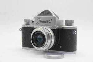 【訳あり品】 Zenit-C Industar-50 5cm F3.5 Lマウント ボディレンズセット s7255