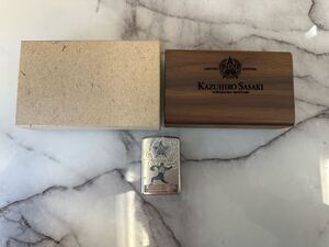 管理番号H20 ZIPPO 横浜ベイスターズ 佐々木主浩 記念ライター KAZUHIRO SASAKI 喫煙具 ジッポー オイルライター