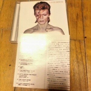 DAVID BOWIE/デビッドボウイ/アラジンセイン　tocp54075 リマスター