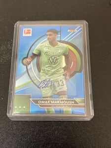 Omar Marmoush （オマル・マルムシュ）Auto /65 Topps Finest VfL Wolfsburg Manchester City